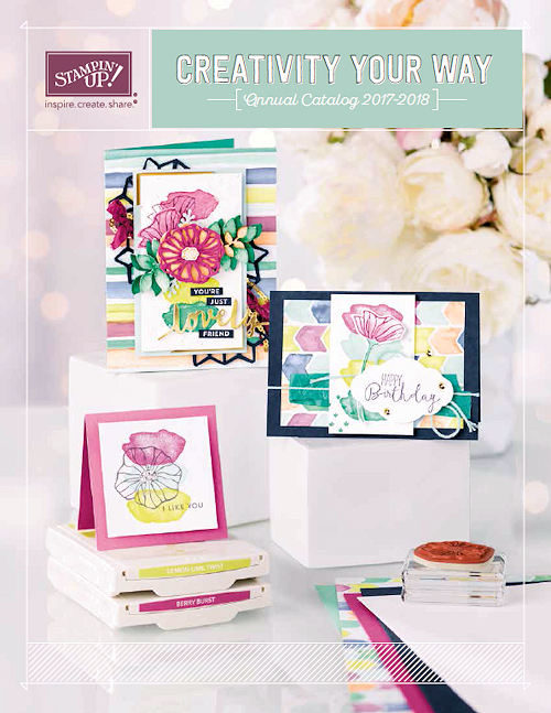 Creativity Your Way with the 2017-2018 Stampin' Up! Annual Catalog at Wild West Paper Arts