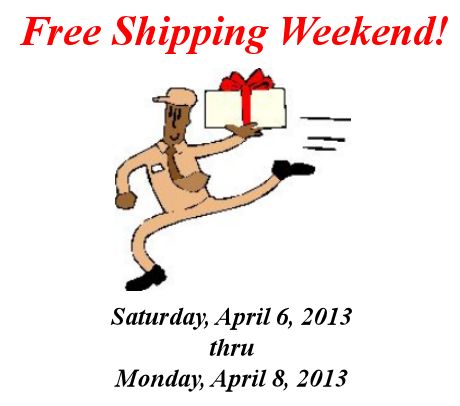Stampin'Up! Free Shipping Weekend