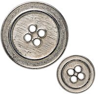 #129325 Basics Designer Buttons - Silver Nickel