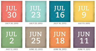 Digital Download Calendar 2013-07-30