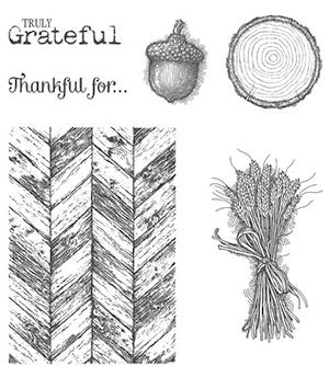 #131733 Truly Grateful Clear Mount Stamp Set