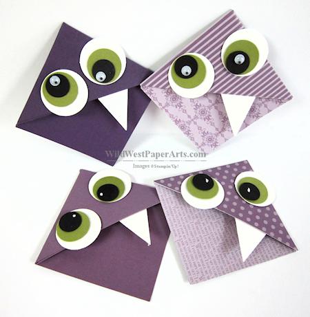 Purple Monster Bookmarks