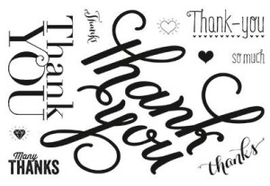 133454 Another Thank You Photopolymer Stamp Set
