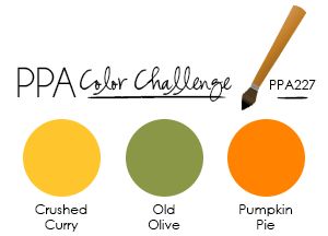 Pals paper Arts Color Challenge PA227 at Wild West Paper Arts