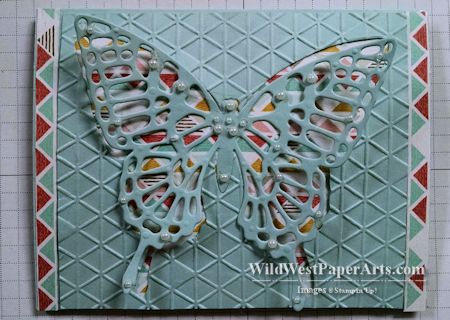 A Butterfly Challenge at WildWestPaperArts.com
