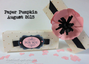 2015 August Paper Pumpkin at WildWestPaperArts.com