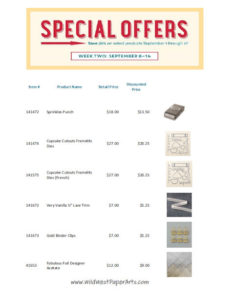 Special Offers Week Two from Stampin'Up! from WildWestPaperArts.com
