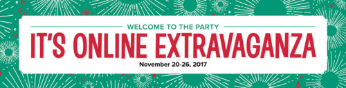 Stampin' UP! Online Extravaganza November 2017 at WildWestPaperArts.com