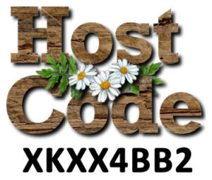 Current Host Code at WildWestPaperArts.com