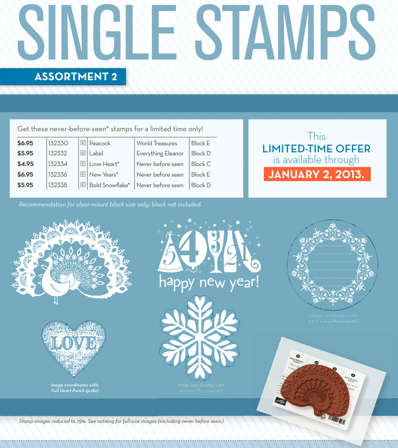 Single Stamps Assortment #2 Flyer
