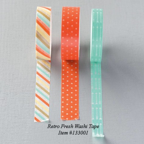 Retro Fresh Washi Tape #133001