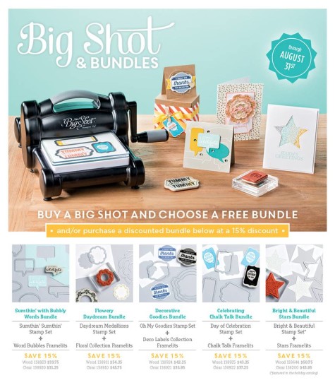 Big Shot Bundle August 2014