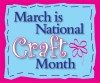 National Craft Month at WildWestPaperArts.com