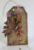Fine Tip Find Vintage Leaves Tag at WildWestPaperArts.com