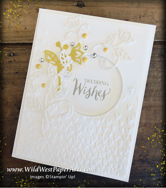 Wedding Wishes for K&M at WildWestPaperArts.com