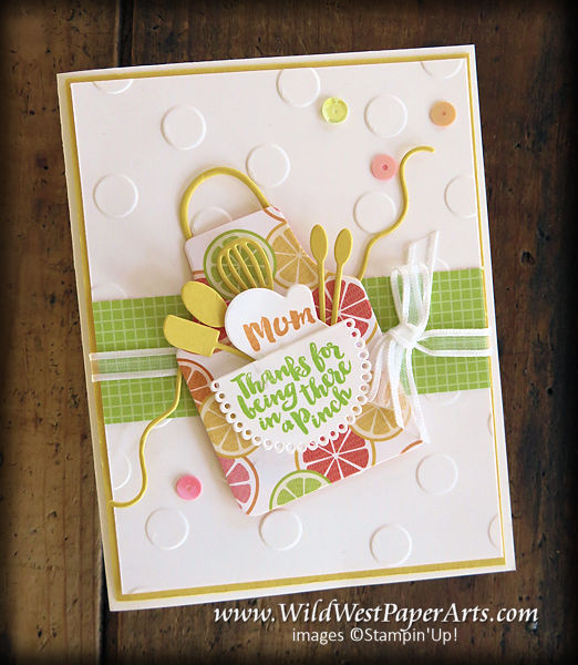 Apron Strings Of Love For Mom Wild West Paper Arts