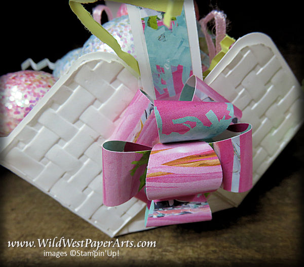 Picture Perfect Basket for Spring from WildWestPaperArts.com