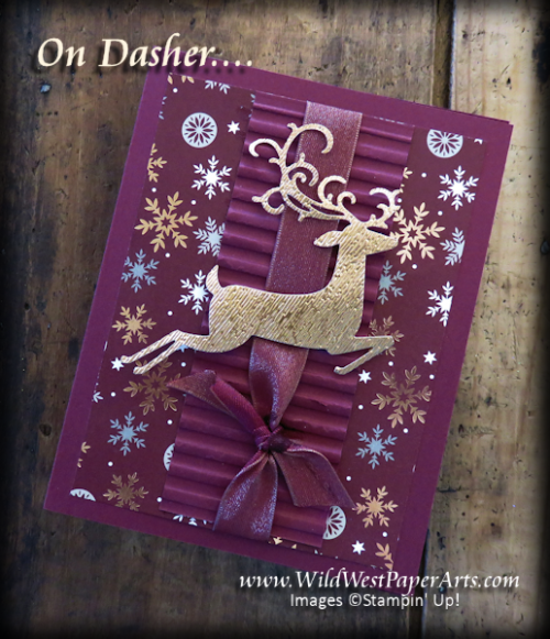 Dashing Holiday Wishes at Wild West Paper Arts