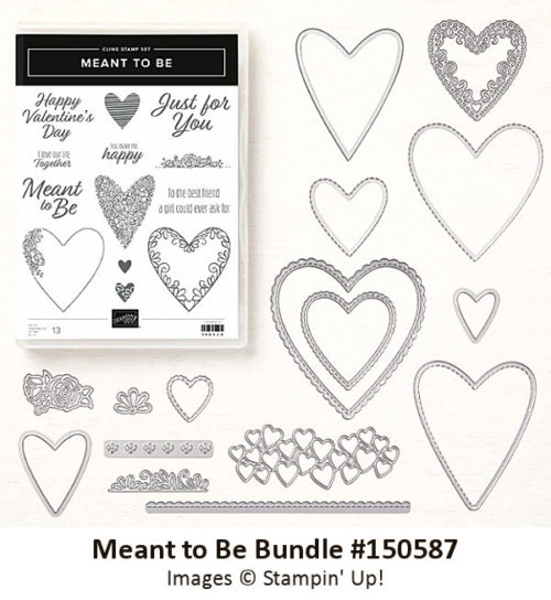 Meant to Be Bundle from Stampin' Up! at Wild West Paper Arts