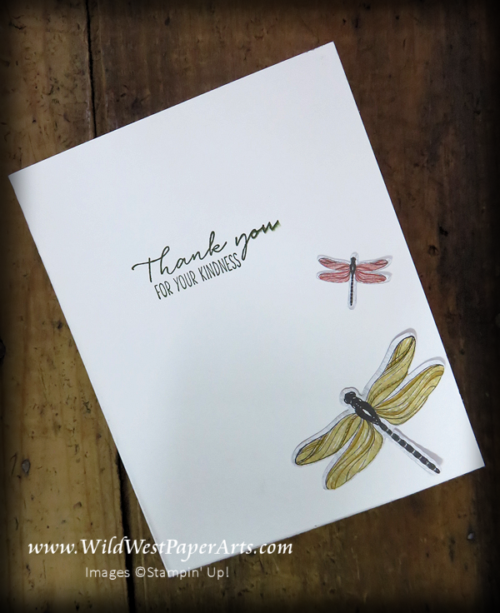 Dragonfly Wishes at Wild West Paper Arts