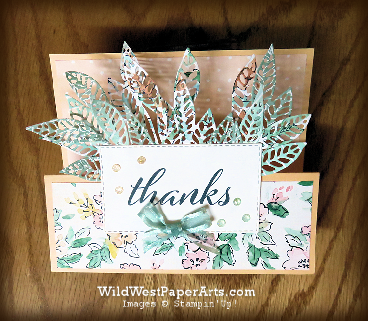 Fun Folded Thank You at Wild West Paper Arts