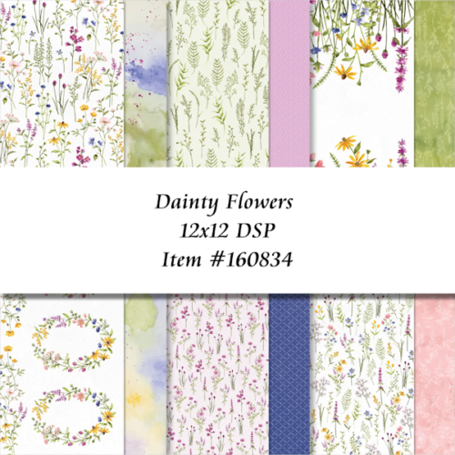 Dainty Flowers DSP at Wild West Paper Arts