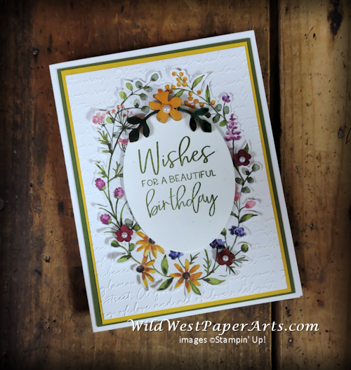 Dainty Flowers Bouquet of Kindness at Wild West Paper Arts