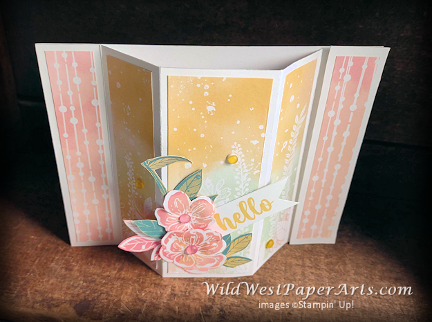 Fun Folded Irresistible Blooms at Wild West Paper Arts