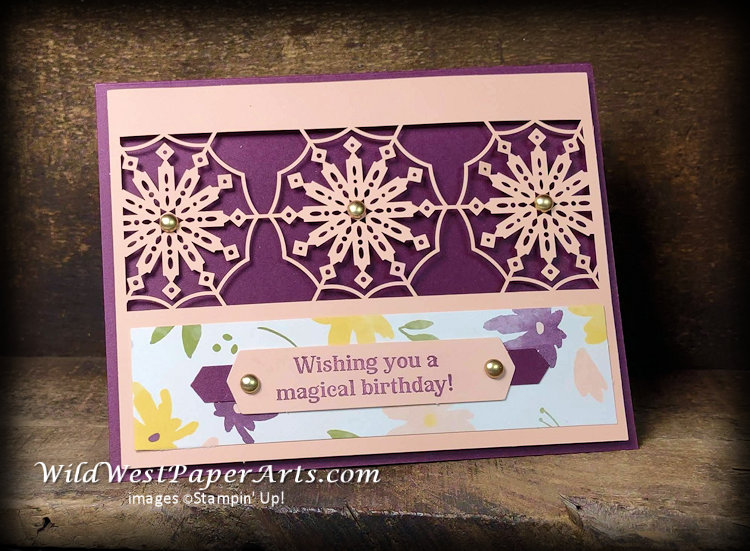 Celebrate Flower with Wild West Paper Arts