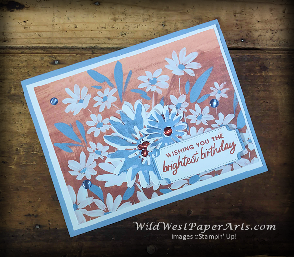 Bright Birthday Daisies at Wild West Paper Arts