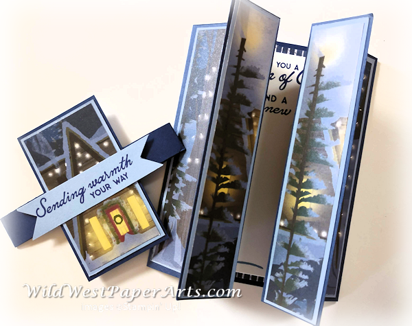 Sleigh Ride Fun Fold at Wild West Paper Arts