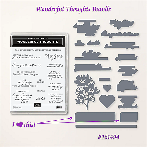 Wonderful Thoughts Bundle #161494 at Wild West Paper Arts