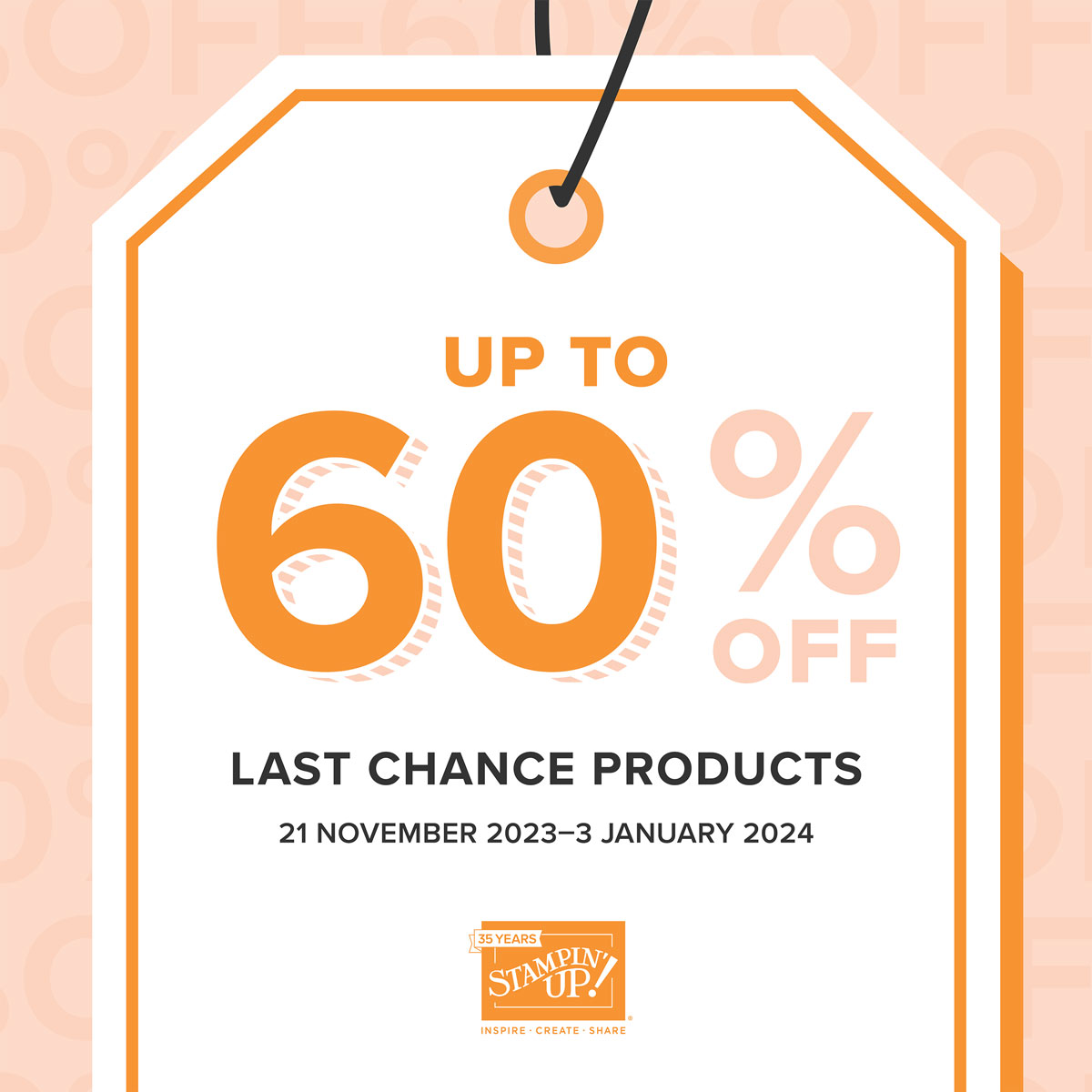 Stampin' Up! Last Chance Sale Winter 2023 at Wild West Paper Arts