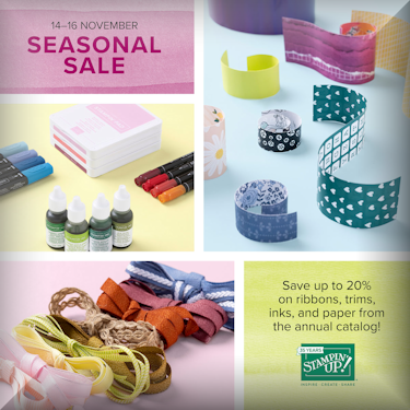 Sassy Seasonal Sale from Stampin' Up! at Wild West Paper Arts