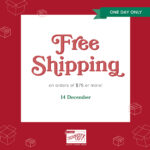 Free Shipping Day at WildWestPaperArts.com