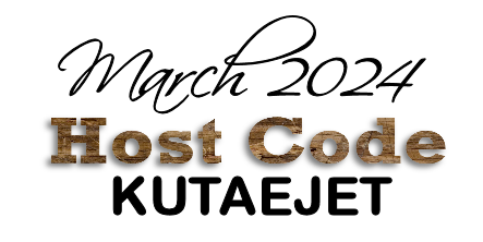 March 2024 Host Code at WildWestPaperArts.com