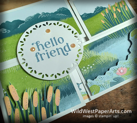 Ducks, Lily Pads and Fun Folds at WildWestPaperArts.com