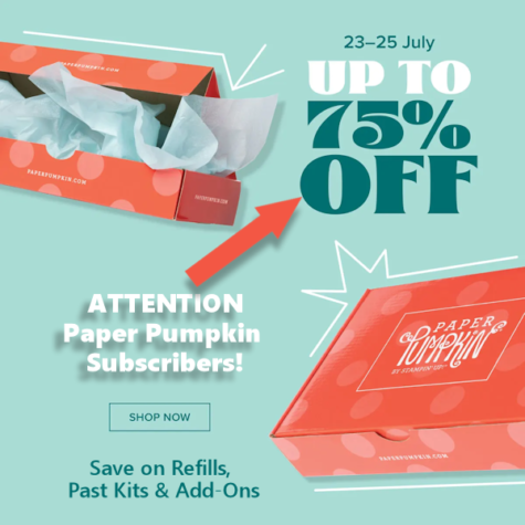 Paper Pumpkin Sale at WildWestPaperArts.com