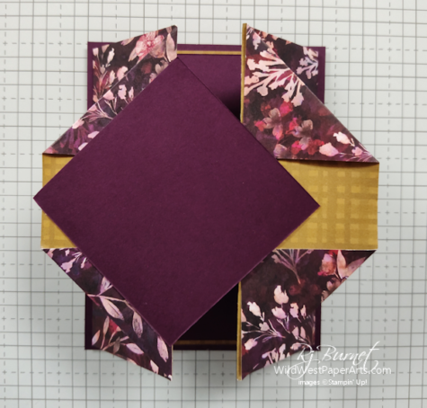 Creative Creases Diamond Gate Fold Card – Wild West paper Arts