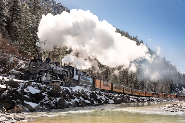 Durango-Silverton Narrow Gauge Railroad at WildWestPaperArts.com