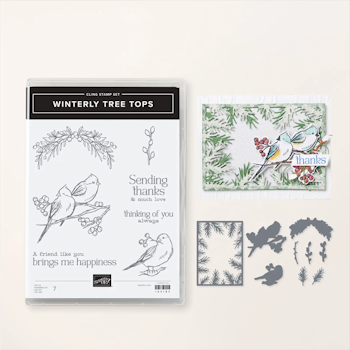 Winterly Treetops Bundle at WildWestPaperArts.com