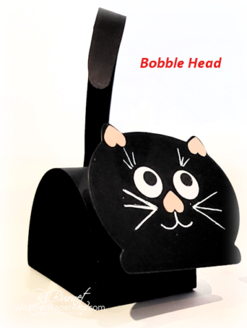 Bobble Head Cauldron Cat at WildWestPaperArts.com