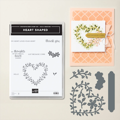 Heart Shaped Sale-A-Bration Bundle at WildWestPaperArts.com