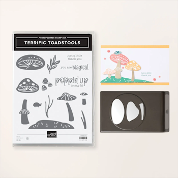 Terrific Toadstools Bundle at WildWestPaperArts.com