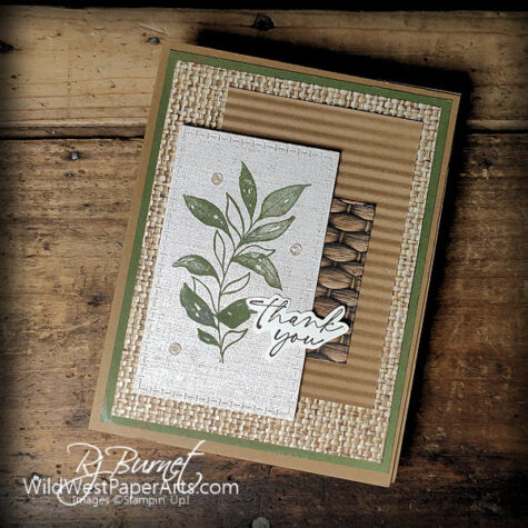 Botanical Textures at WildWestPaperArts.com