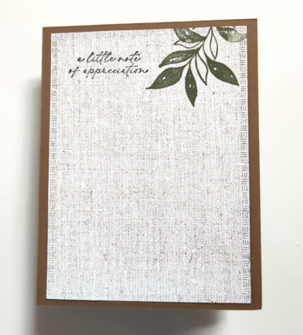 Textures, Textures, Textures, WildWestPaperArts.com - Card Inside