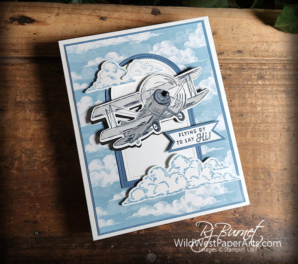 Flying High with Adventurous Sky at WildWestPaperArts.com