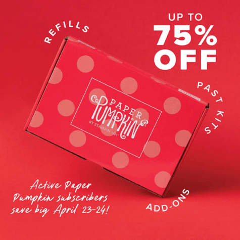 Paper Pumpkin Sale at WildWestPaperArts.com