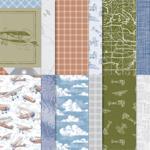 Take to the Sky Designer Series Paper at WildWestPaperArts.com