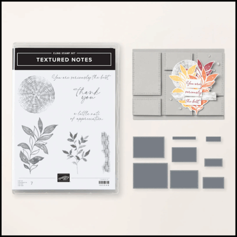 Textured Notes Bundle at WildWestPaperArts.com
